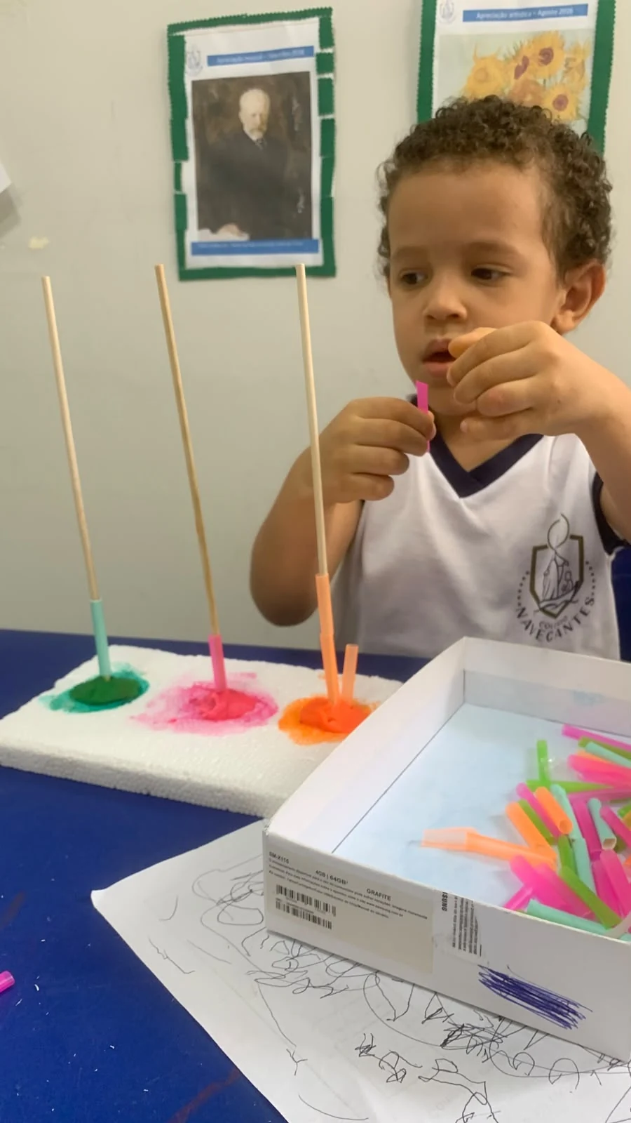 Atividade de coordenação e cores