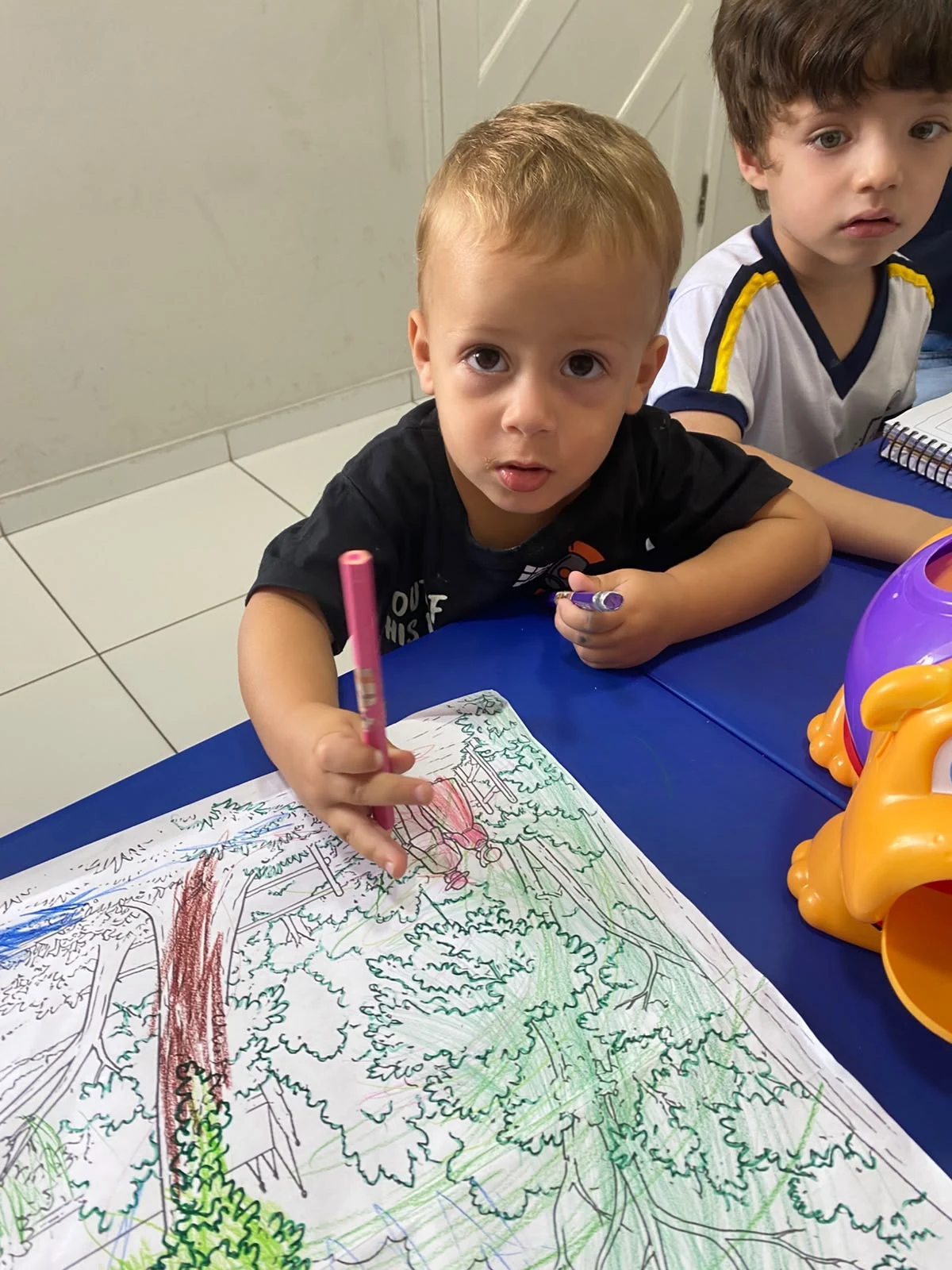 Atividade de expressão artística